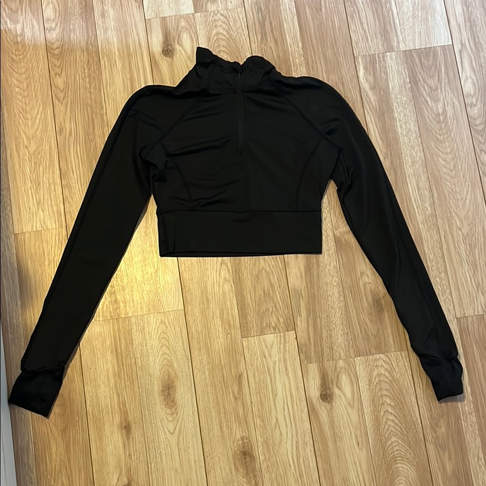 Black Long Sleeve Women's Top